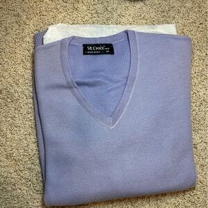 St. Croix Purple Sweater